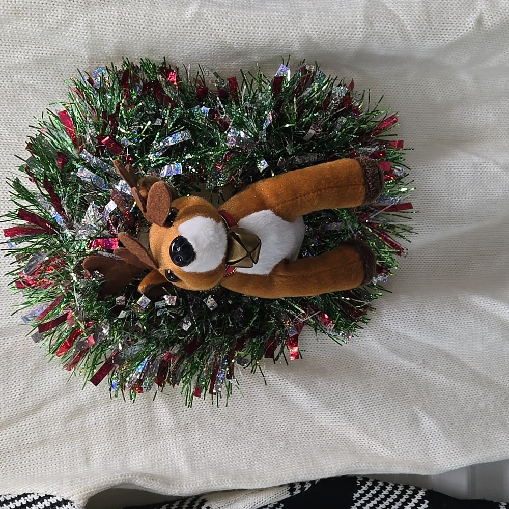 Sunset & Sixth Ugly Reindeer Sweater Size M Christmas Holiday